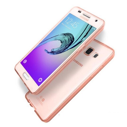360° suojakuori Samsung Galaxy A7 2016 (SM-A710F)  - pinkki