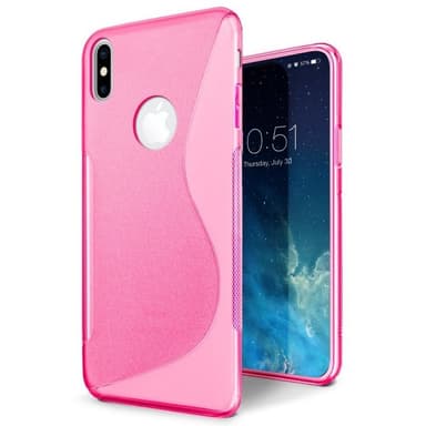 S Line Suojakuori Apple iPhone X / Xs  - pinkki