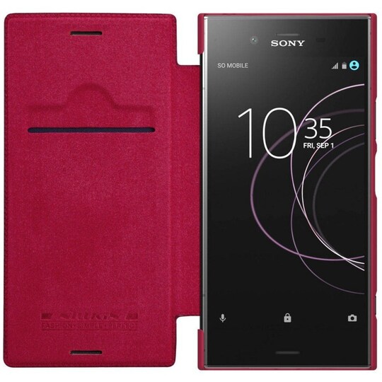 Nillkin Qin FlipCover Sony Xperia XZ1 (G8341)  - punainen