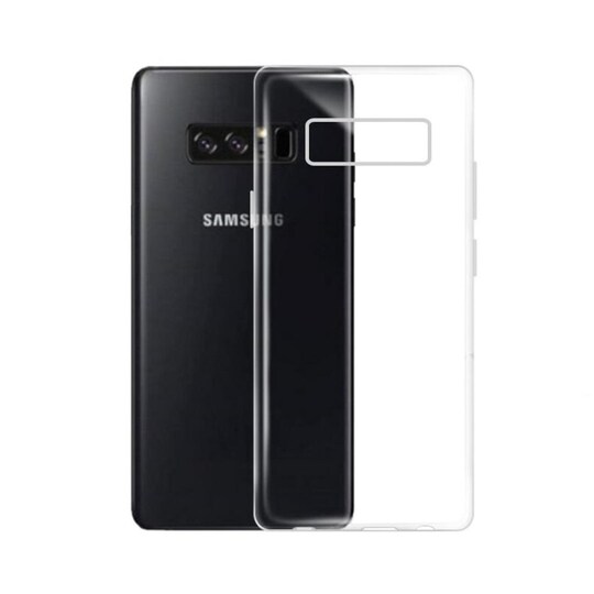 Silikonikotelo läpinäkyvä Samsung Galaxy Note 8 (SM-N950F)