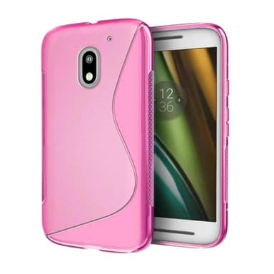 S Line Suojakuori Motorola Moto E3 (XT1700)  - pinkki