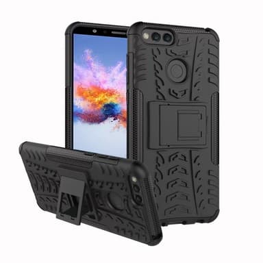 Iskunkestävä Suojakuori Huawei Honor 7X (BND-L21)  - musta
