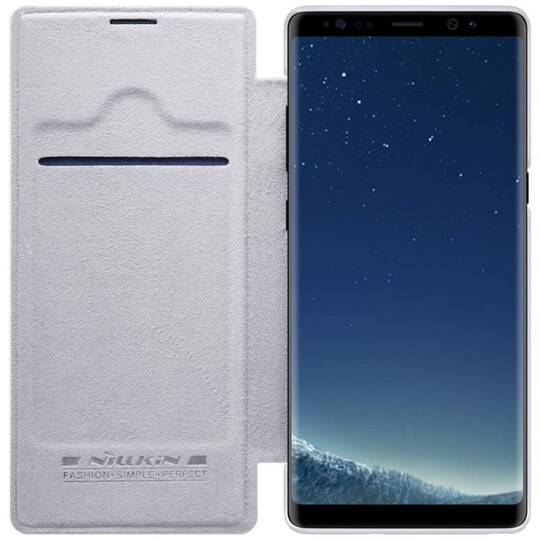 Nillkin Qin FlipCover Samsung Galaxy Note 8 (SM-N950F)  - valkoinen