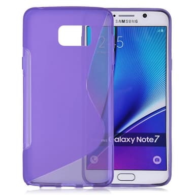 S Line Suojakuori Samsung Galaxy Note 7 (SM-N930F)  - violetti