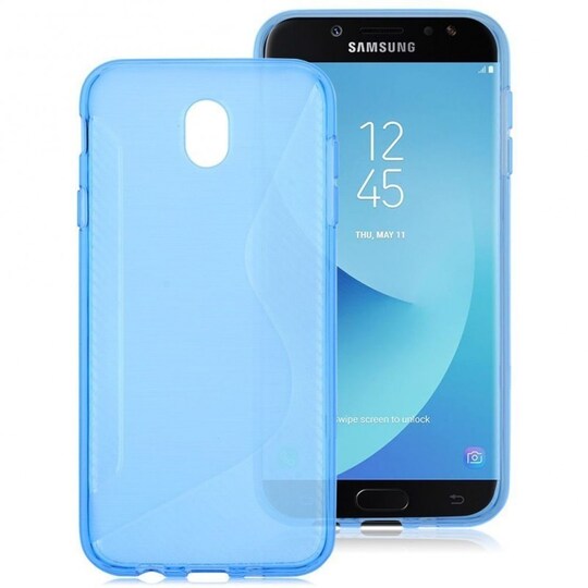 S Line Suojakuori Samsung Galaxy J5 2017 (SM-J530F)  - sininen