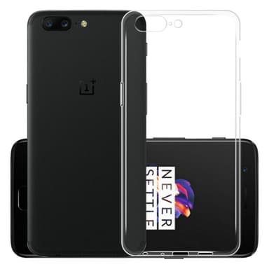 Silikonikotelo läpinäkyvä OnePlus 5 (A5000)