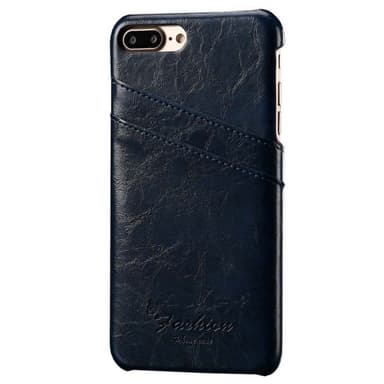 Retrokuori korttipaikoilla Apple iPhone 7 Plus / 8 Plus  - sininen