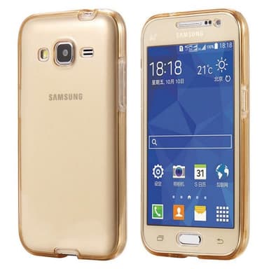 360° suojakuori Samsung Galaxy Grand Prime (SM-G530F)  - kulta