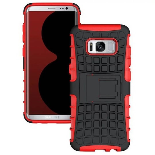 Iskunkestävä Suojakuori Samsung Galaxy S8 Plus (SM-G955F)  - punaine