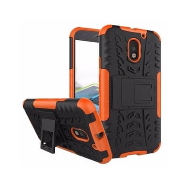 Iskunkestävä Suojakuori Motorola Moto E3 (XT1700)  - oranssi