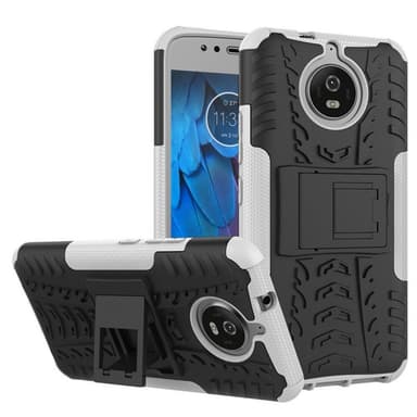 Iskunkestävä Suojakuori Motorola Moto G5s (XT1794)  - valkoinen