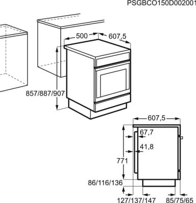 Electrolux liesi EKC50150OW