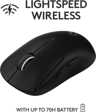 Logitech G Pro X Superlight langaton pelihiiri (musta)