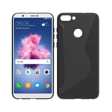 S Line Suojakuori Huawei P Smart 2018 (FIG-L21)  - harmaa