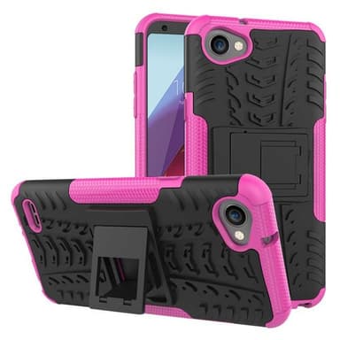 Iskunkestävä Suojakuori LG Q6 (M700A)  - pinkki