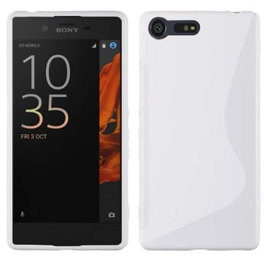 S Line Suojakuori Sony Xperia X Compact (F5321) -sovellukselle  - valk