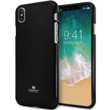 Mercury Jelly kotelo Apple iPhone X / XS - musta