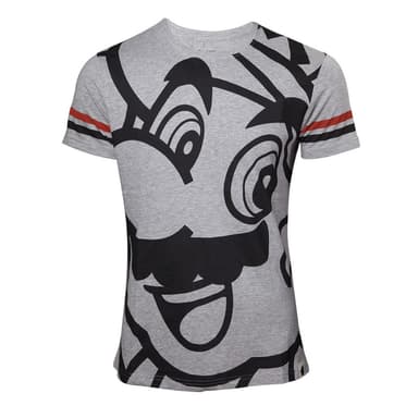 Nintendo t-paita - Mario (harmaa) (L)