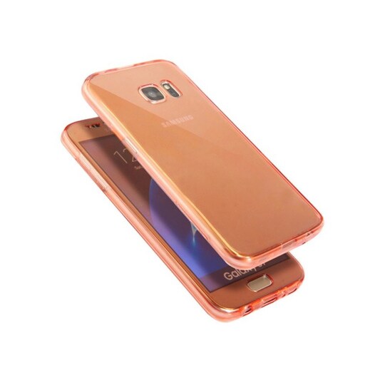 360° suojakuori Samsung Galaxy S7 Edge (SM-G935F)  - pinkki