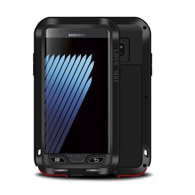 LOVE MEI Powerful Samsung Galaxy Note 7 (SM N930F)  - musta