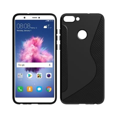 S Line Suojakuori Huawei P Smart 2018 (FIG-L21)  - musta