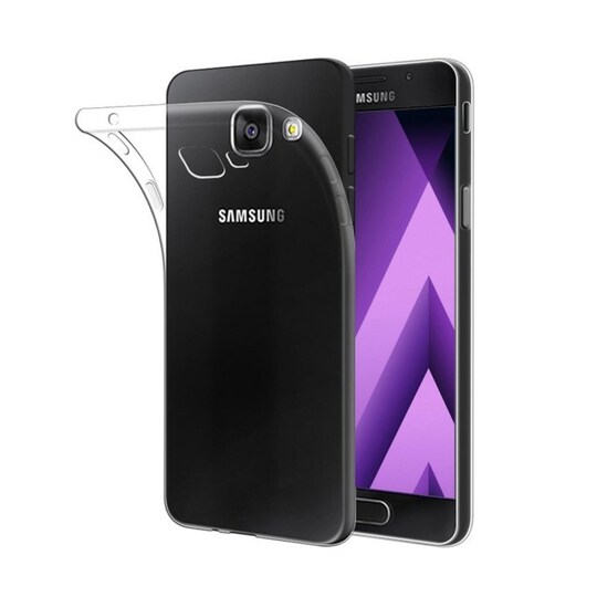 Silikonikotelo läpinäkyvä Samsung Galaxy A3 2017 (SM-A320F)