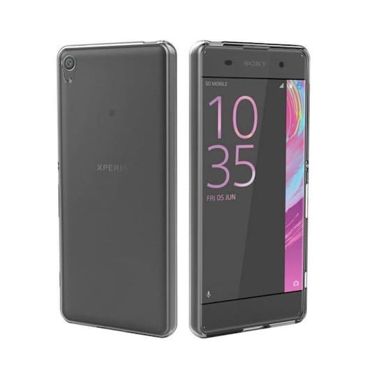 Silikonikotelo läpinäkyvä Sony Xperia E5 (F3311)