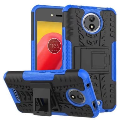 Iskunkestävä Suojakuori Motorola Moto C (XT1755)  - sininen