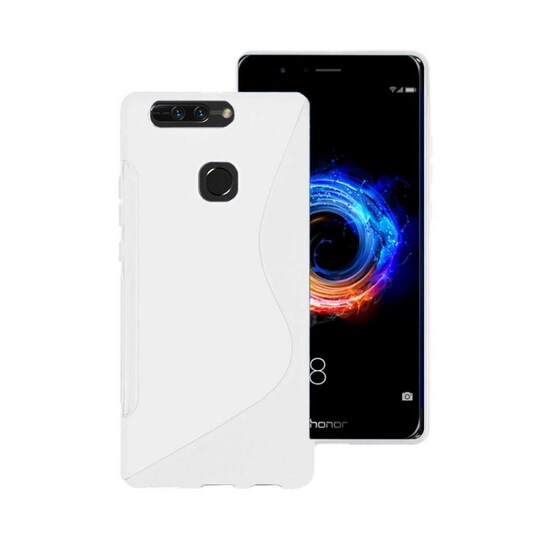 S Line Suojakuori Huawei Honor 8 Pro (DUK-L09)  - valkoinen