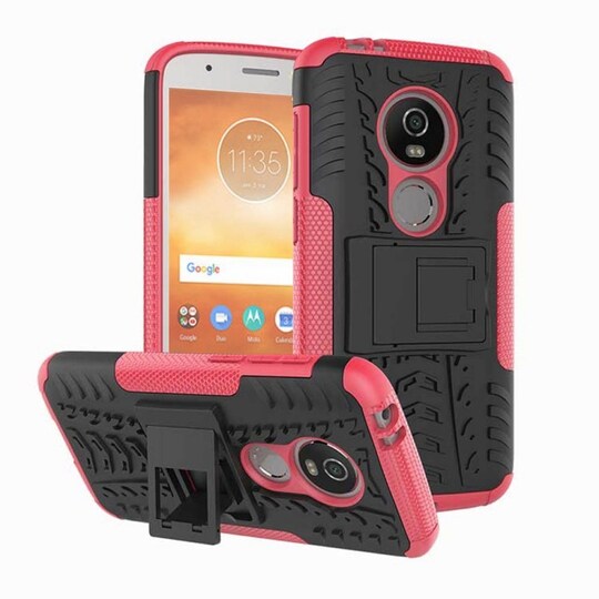 Iskunkestävä Suojakuori Motorola Moto E5 Play (XT1920)  - pinkki
