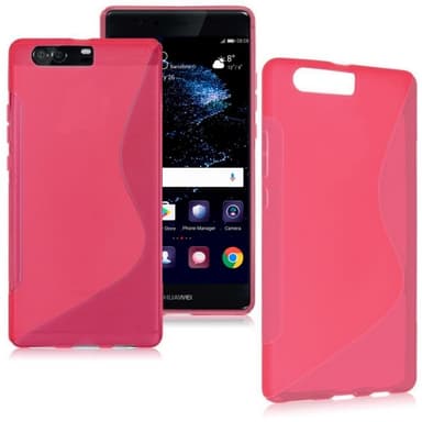 S Line Suojakuori Huawei P10 (VTR-L29)  - pinkki