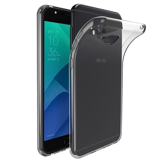 Silikonikotelo läpinäkyvä Asus Zenfone 4 Selfie Pro (ZD552KL)