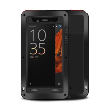 LOVE MEI Powerful Sony Xperia XZ / XZs (F8331)  - musta