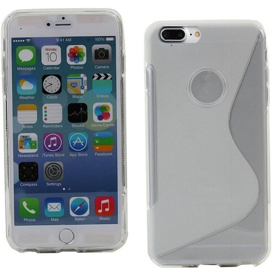 S Line Suojakuori Apple iPhone 7 Plus  - läpinäkyvä