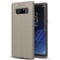 Nahkakuvioitu TPU kuori Samsung Galaxy Note 8 (SM-N950F)  - harmaa