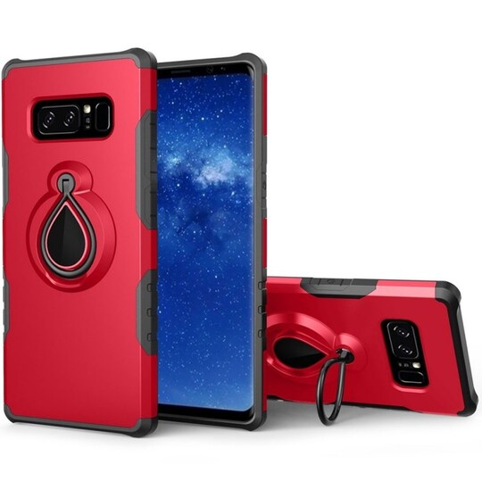 Solkilaukku 2i1 Samsung Galaxy Note 8 (SM-N950F)  - punainen
