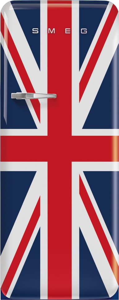Smeg 50 s Style jääkaappi pakastelokerolla FAB28RDUJ5 (Union Jack)