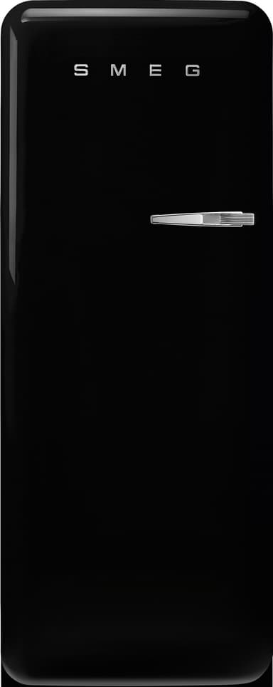 Smeg 50 s Style jääkaappi pakastelokerolla FAB28LBL5 (musta)
