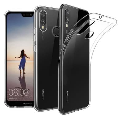 Silikonikotelo läpinäkyvä Huawei P20 Lite (ANE-LX1)