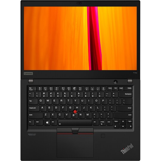 Lenovo ThinkPad T14s 14" kannettava R7/16/256 GB (musta)