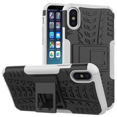 Iskunkestävä Suojakuori Apple iPhone X / Xs  - valkoinen