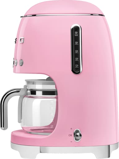 Smeg 50’s Style kahvinkeitin DCF02PKEU (pinkki)