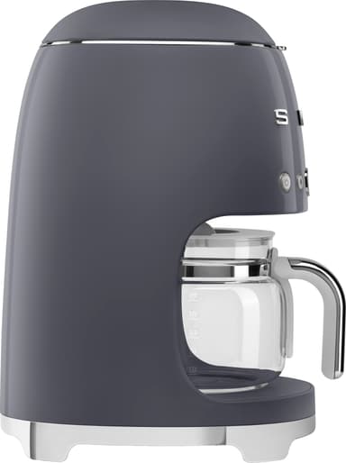 Smeg 50’s Style kahvinkeitin DCF02GREU (harmaa)