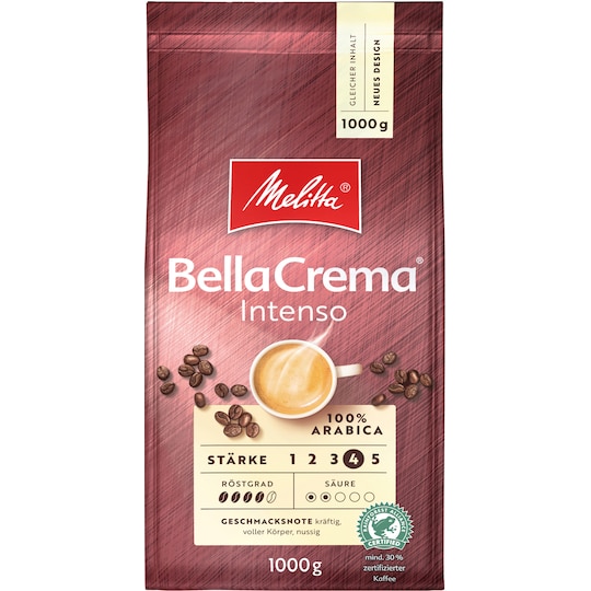 Melitta Bella Crema Intenso kahvipavut MEL974