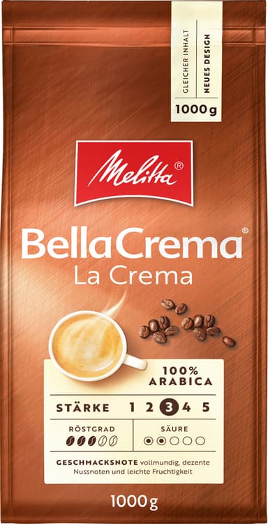 Melitta LaCrema kahvipavut