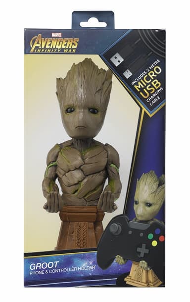 Cable Guys Marvel pidike älypuhelimille/ohjaimille (Toddler Groot)