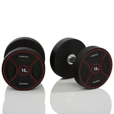 Gymstick Käsipaino PU 2-pak, Käsipainot kumiset 17,5 kg