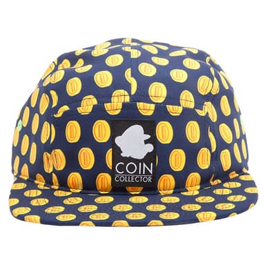 Nintendo Coin Pattern lippalakki (sininen)