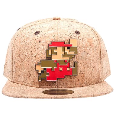 Nintendo Mario lippalakki (korkinvärinen)