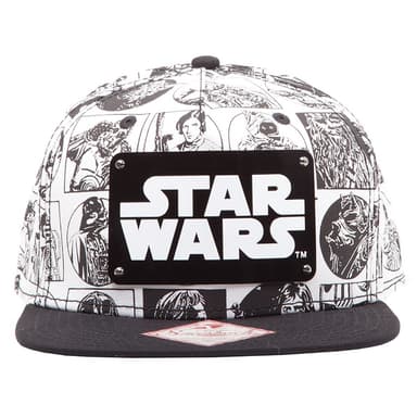 Star Wars lippalakki (musta/valkoinen)